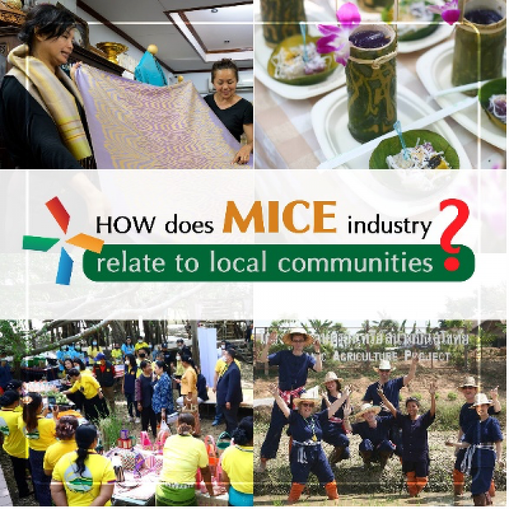 Thai Way x MICE Way: promote a sustainable community 